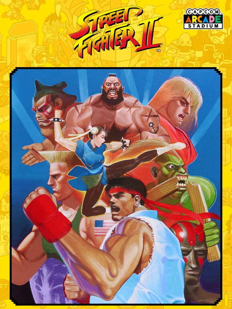 Copertina di Capcom Arcade Stadium: Street Fighter II - The World Warrior