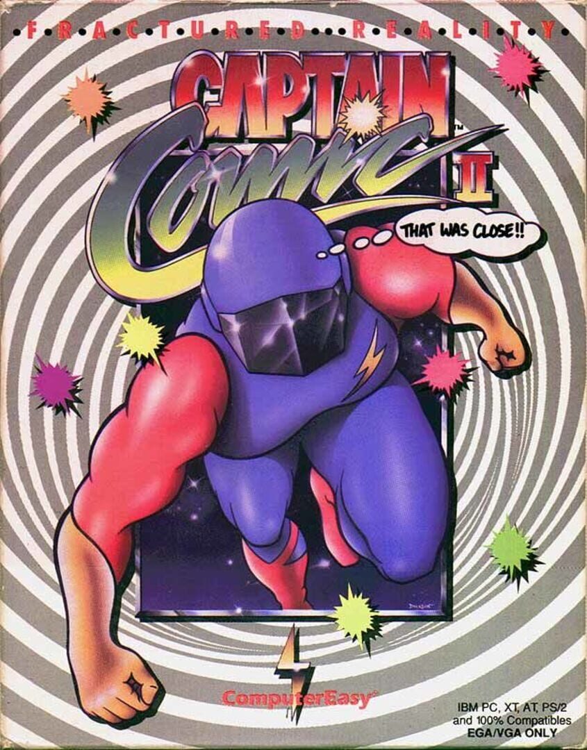 Captain Comic II: Fractured Reality Kapağı