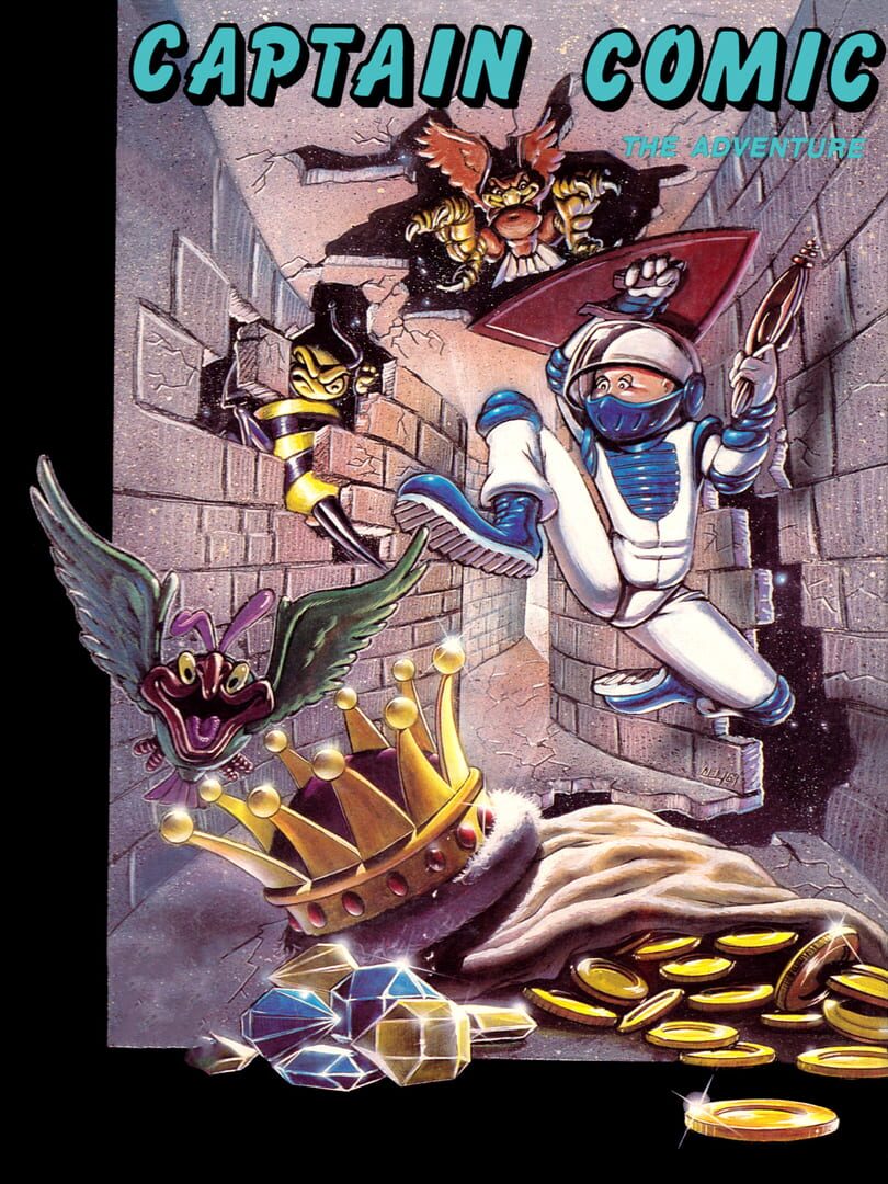 Portada de Captain Comic: The Adventure
