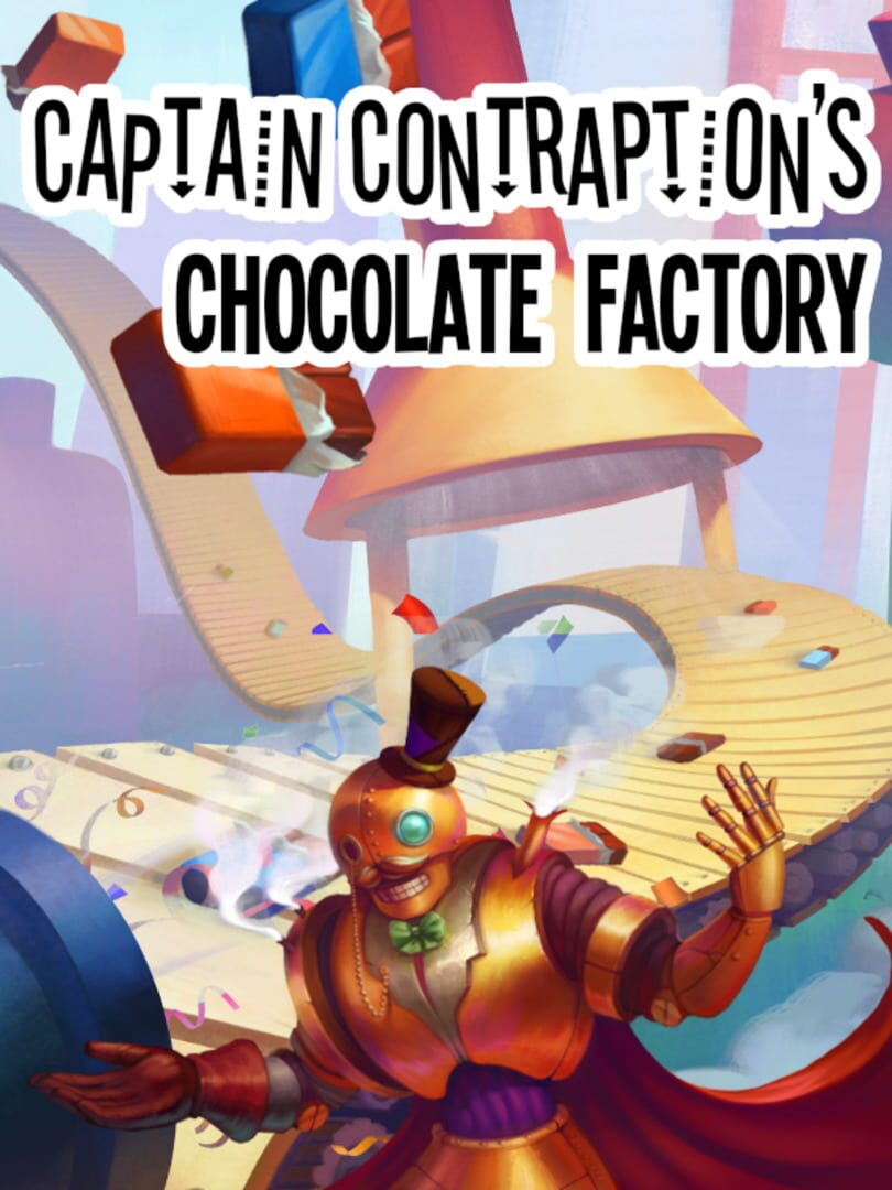 Capa de Captain Contraption's Chocolate Factory