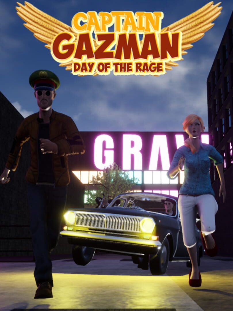 Captain Gazman: Day of the Rage カバー