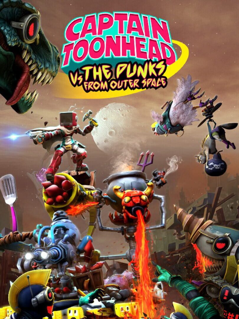 Copertina di Captain ToonHead vs. The Punks from Outer Space