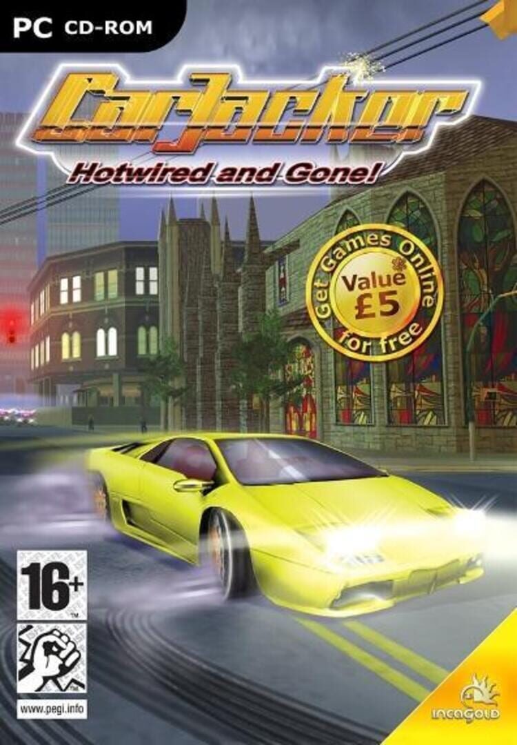 Copertina di CarJacker: Hotwired and Gone!