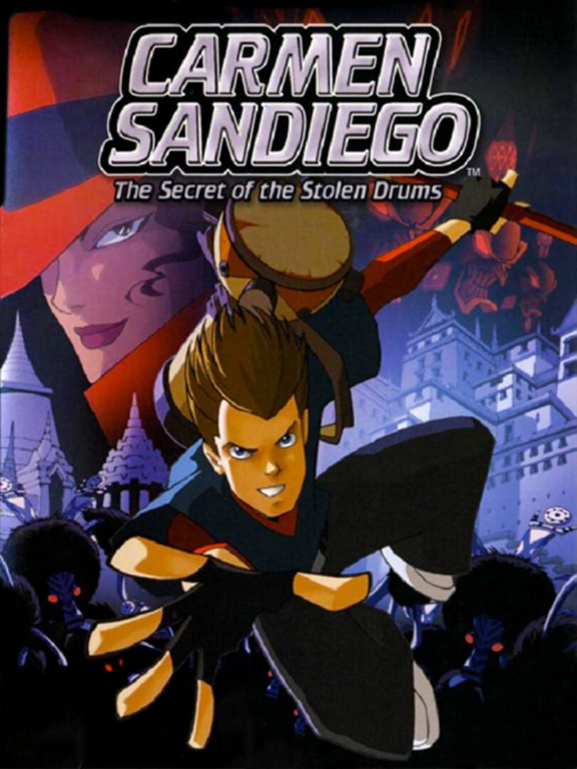 Carmen Sandiego: The Secret of the Stolen Drums Cover
