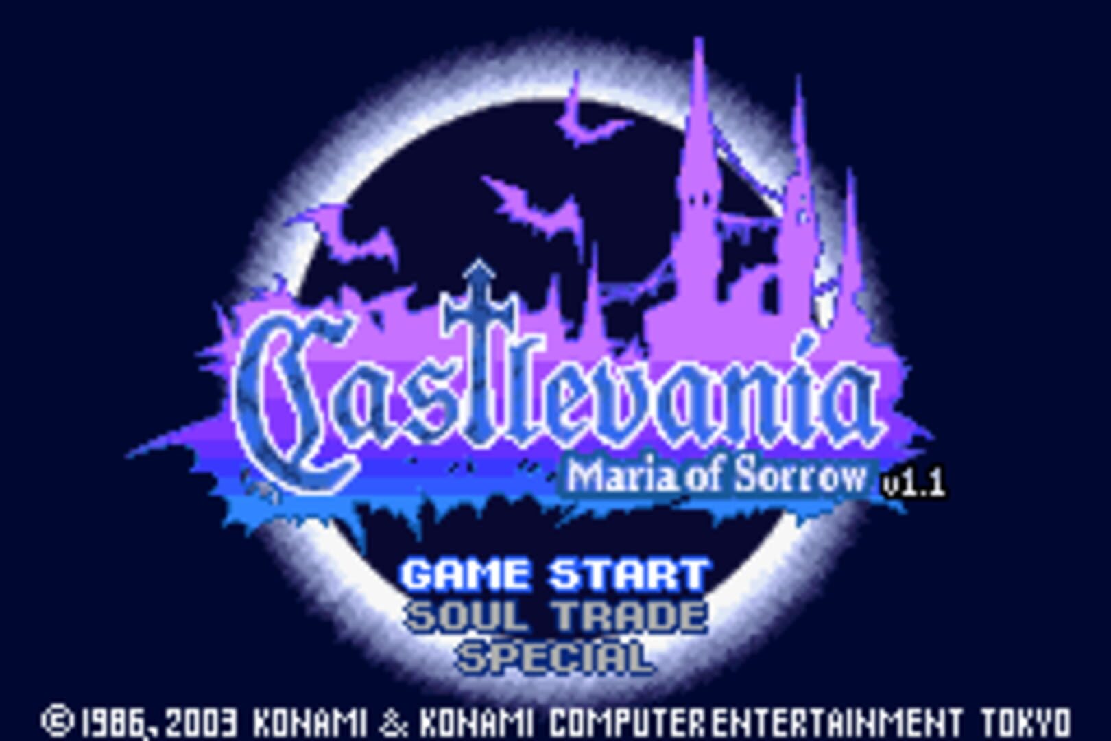Copertina di Castlevania: Maria of Sorrow