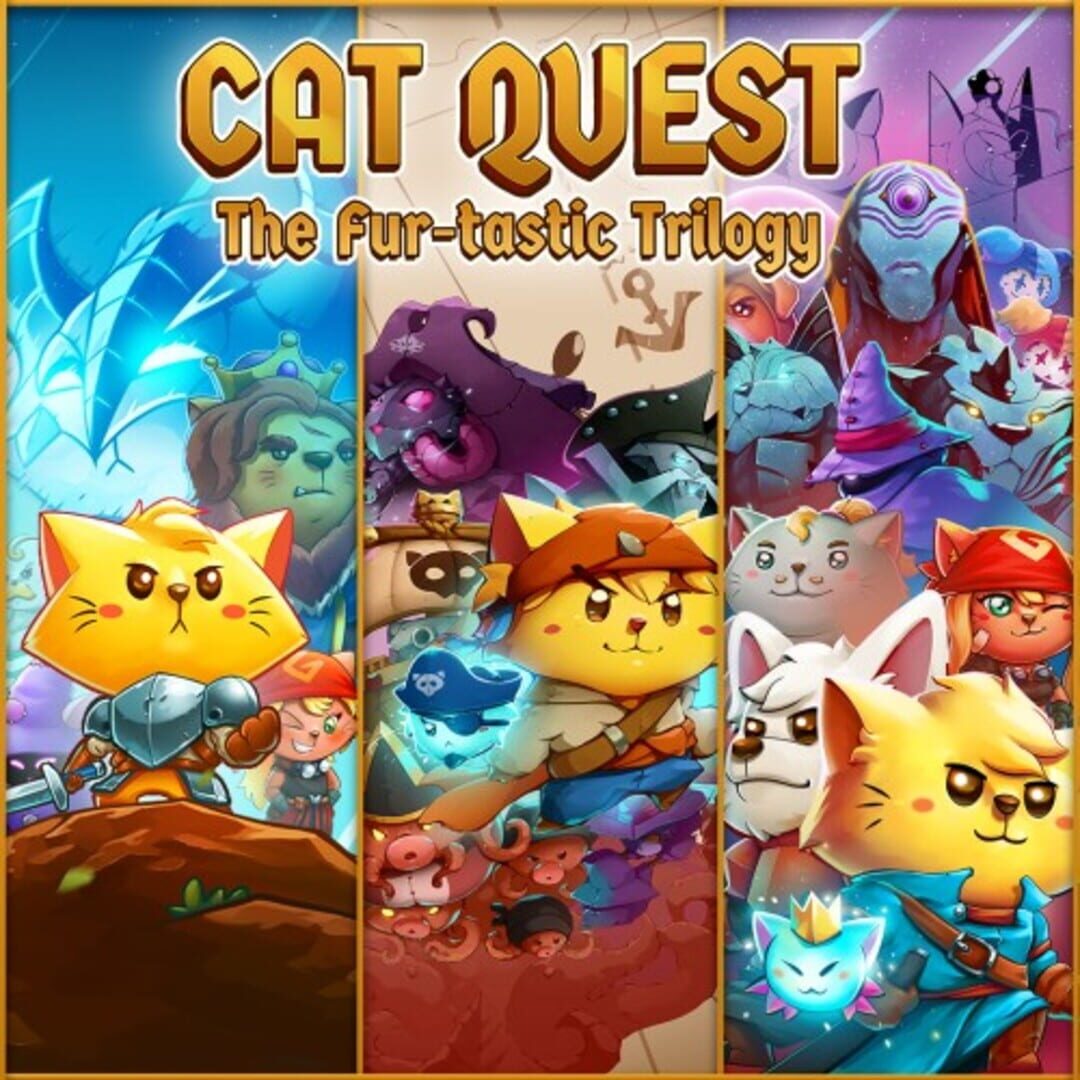 Capa de Cat Quest: The Fur-tastic Trilogy