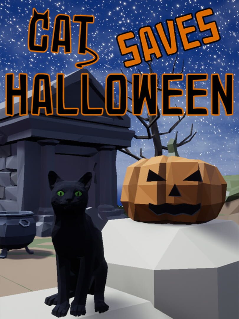 Cat Saves Halloween Cover