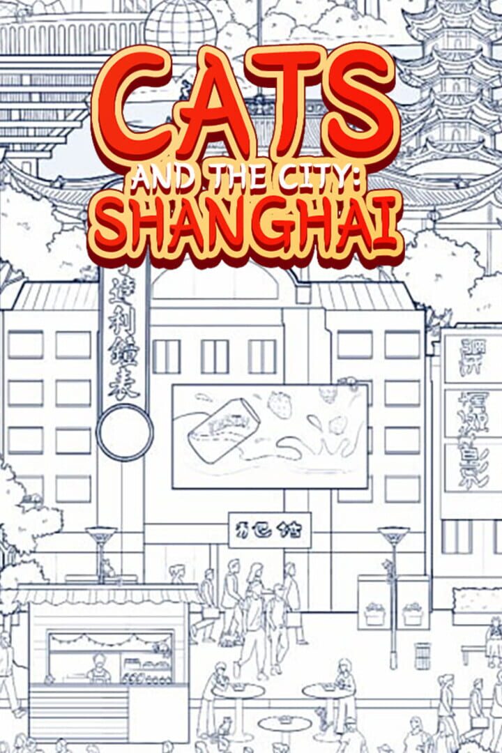 Couverture de Cats and the City: Shanghai