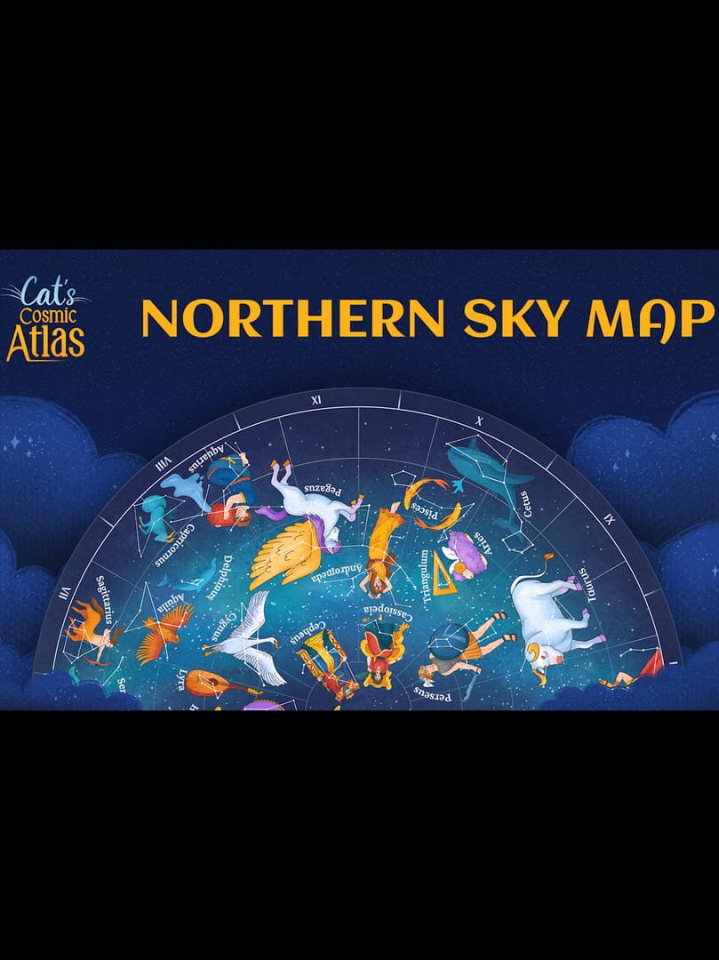 Cat's Cosmic Atlas: Northern Sky Map 커버