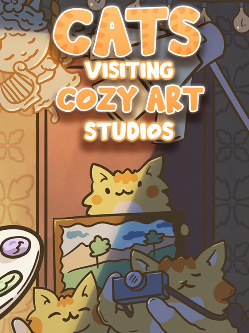 Cats Visiting Cozy Art Studios カバー