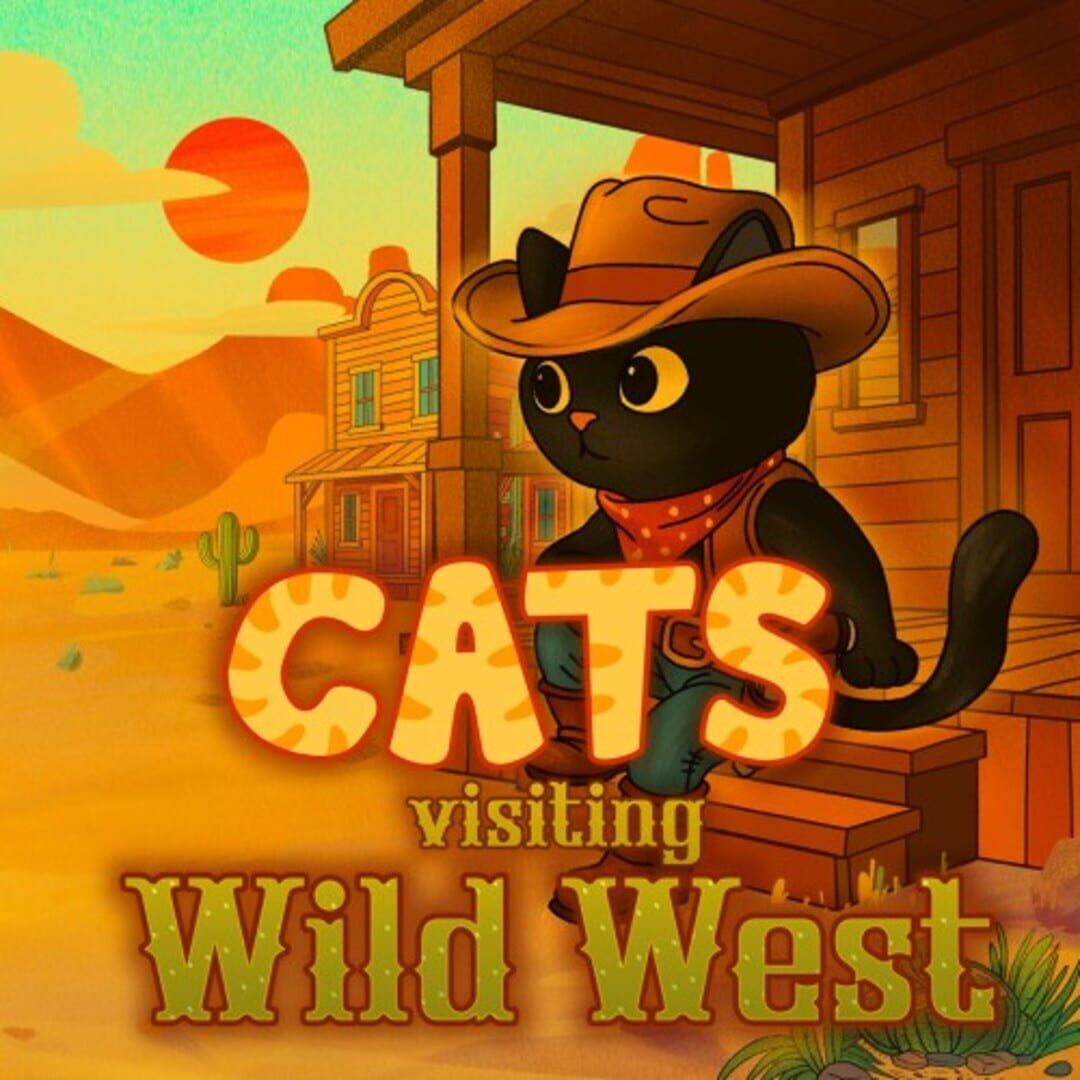 Capa de Cats Visiting Wild West