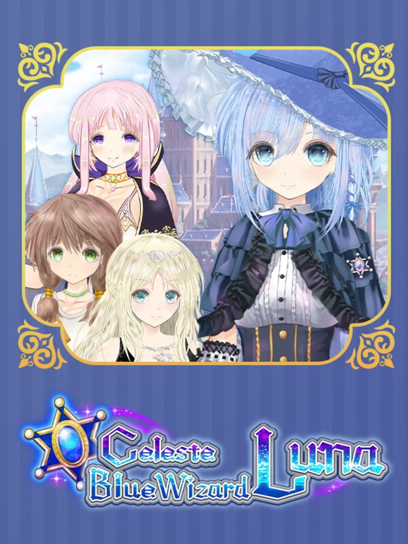 Celeste Blue Wizard Luna Cover