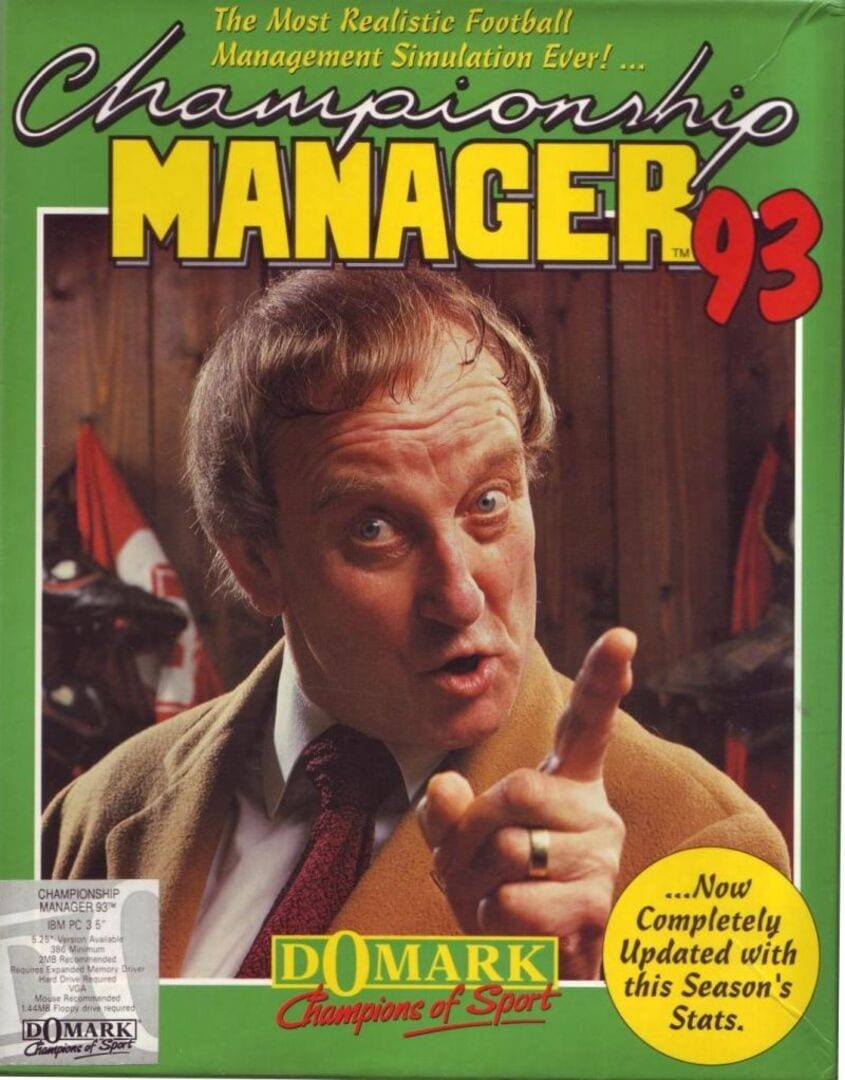 Couverture de Championship Manager '93
