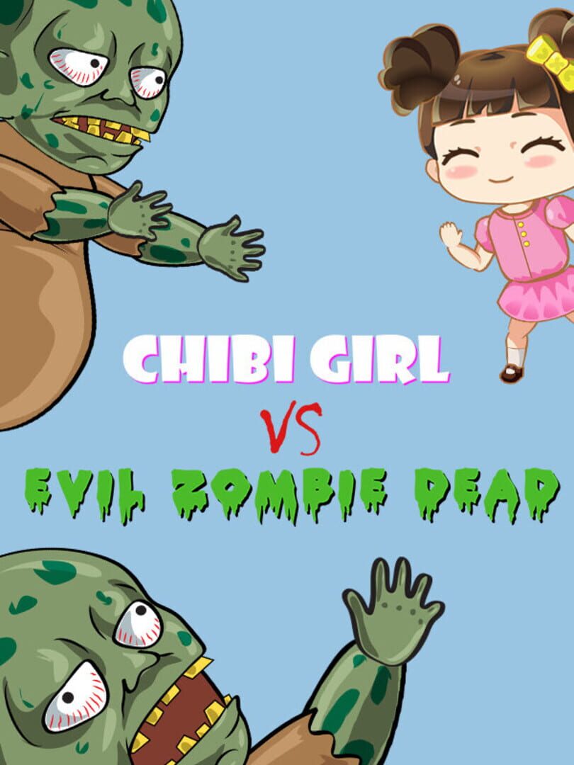 Capa de Chibi Girl vs. Evil Zombie Dead