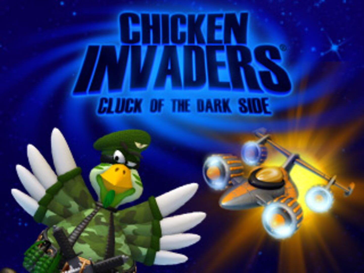Chicken Invaders 5: Cluck of the Dark Side Cover
