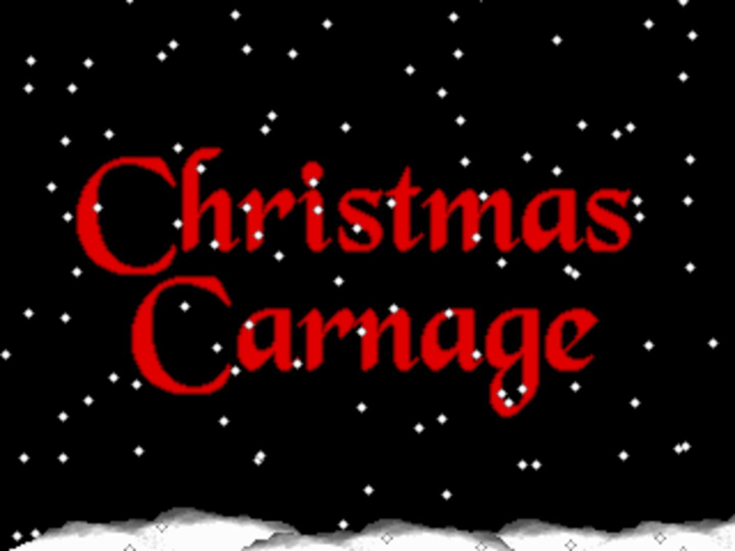 Christmas Carnage カバー