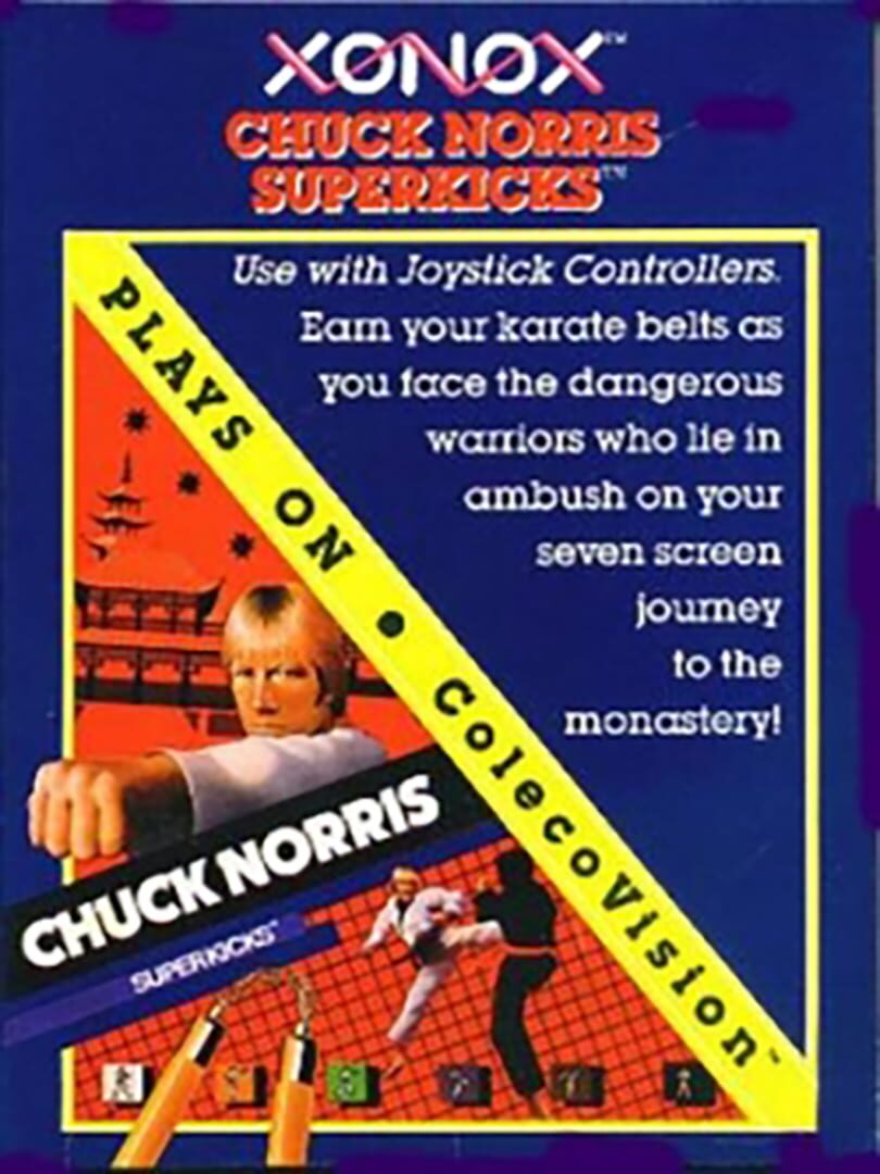 Copertina di Chuck Norris Superkicks