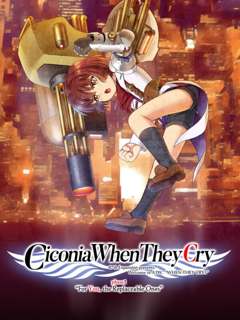 Ciconia When They Cry - Phase 1 For You, the Replaceable Ones Cover