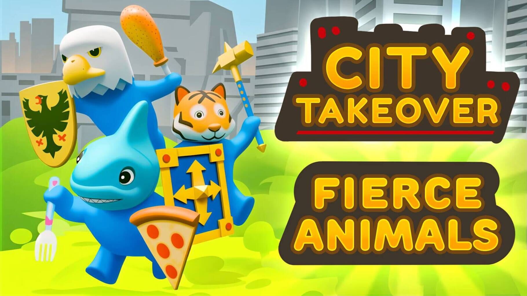 Capa de City Takeover: Fierce Animals