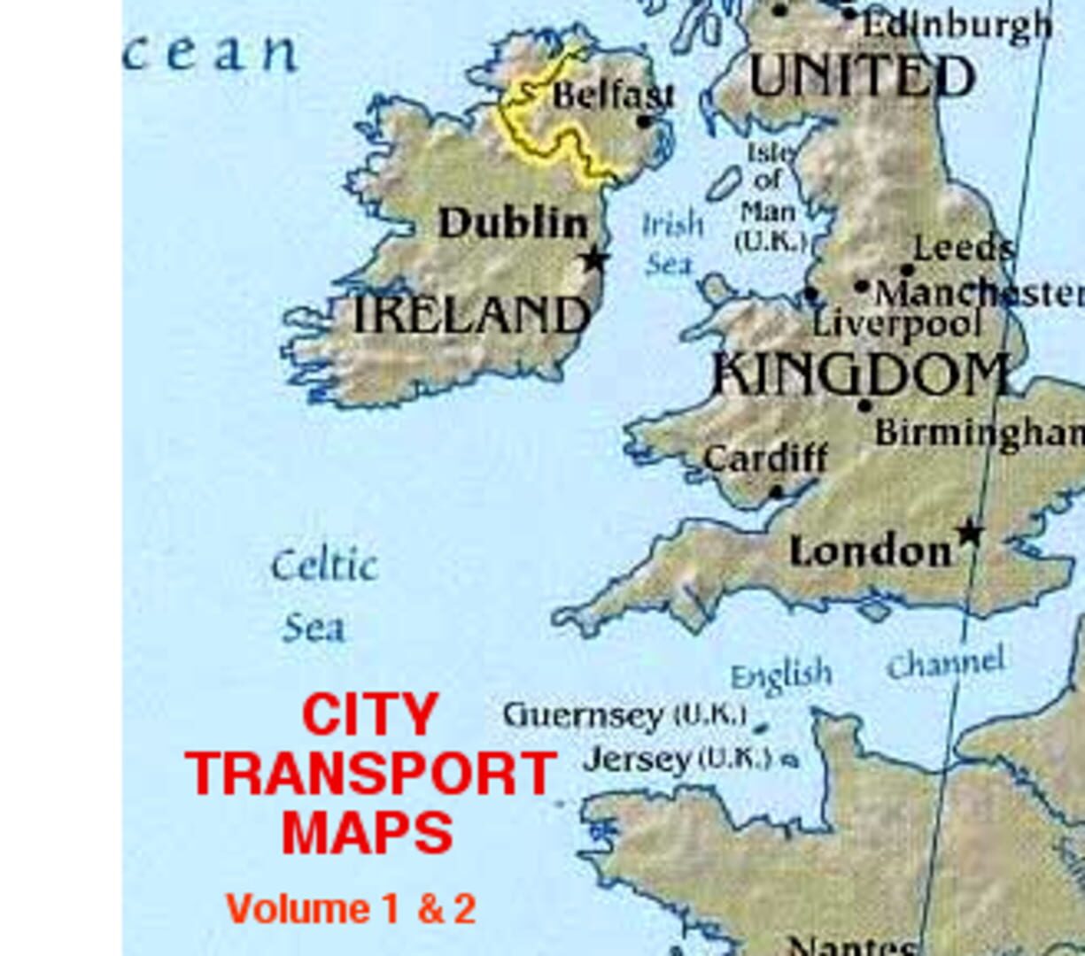 Portada de City Transport Map Volumes 1 & 2 - 2009