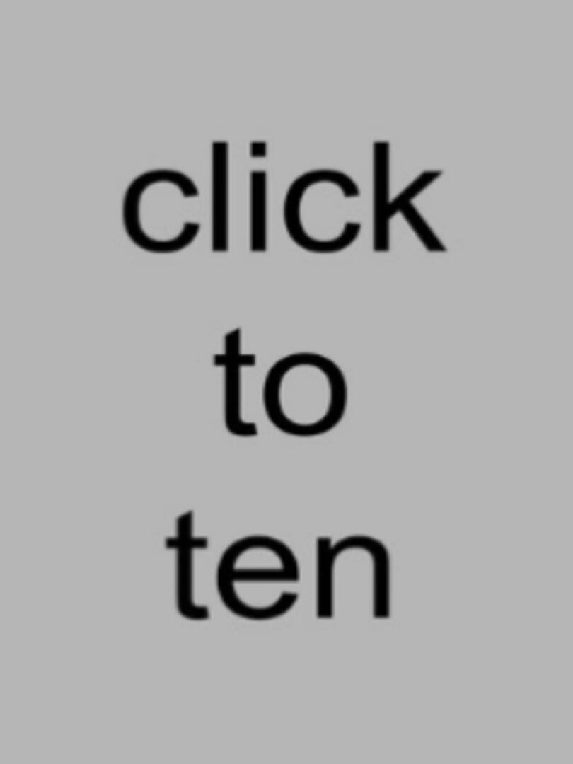 Portada de Click to Ten