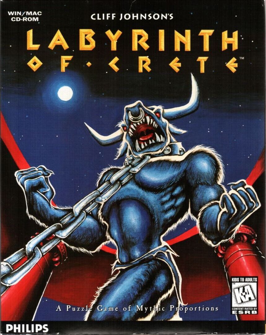 Copertina di Cliff Johnson's Labyrinth of Crete