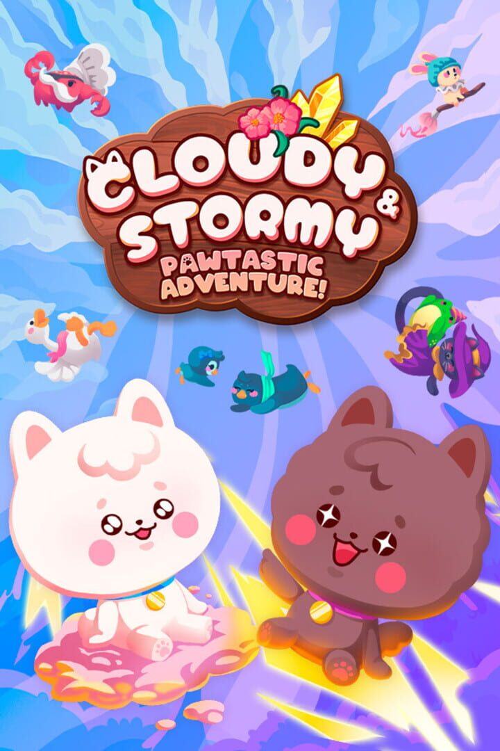 Cloudy & Stormy: Pawtastic Adventure Kapağı