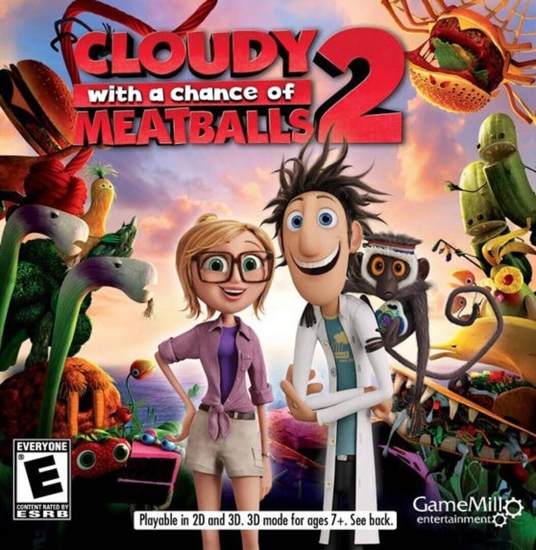 Capa de Cloudy with a Chance of Meatballs 2