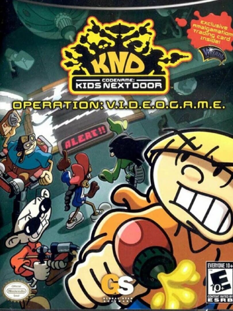 Codename: Kids Next Door - Operation: V.I.D.E.O.G.A.M.E. Cover
