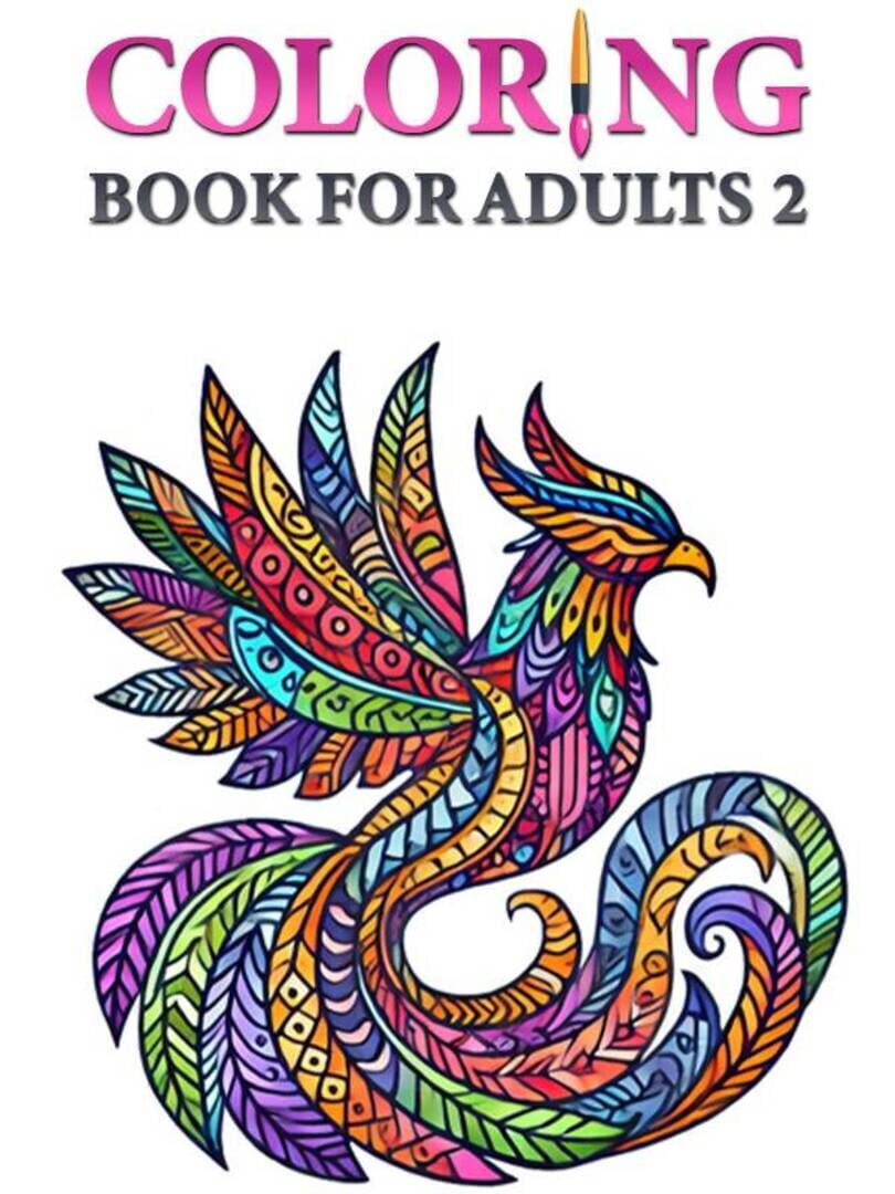 Coloring Book for Adults 2 カバー