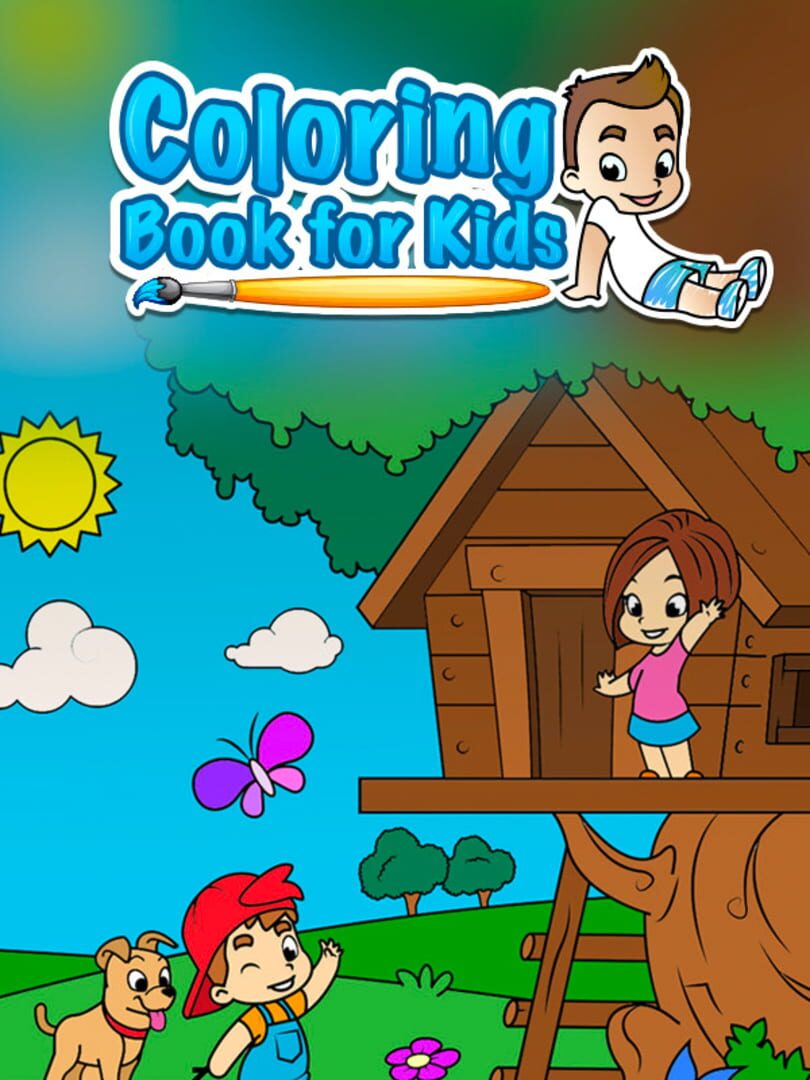Coloring Book for Kids Kapağı