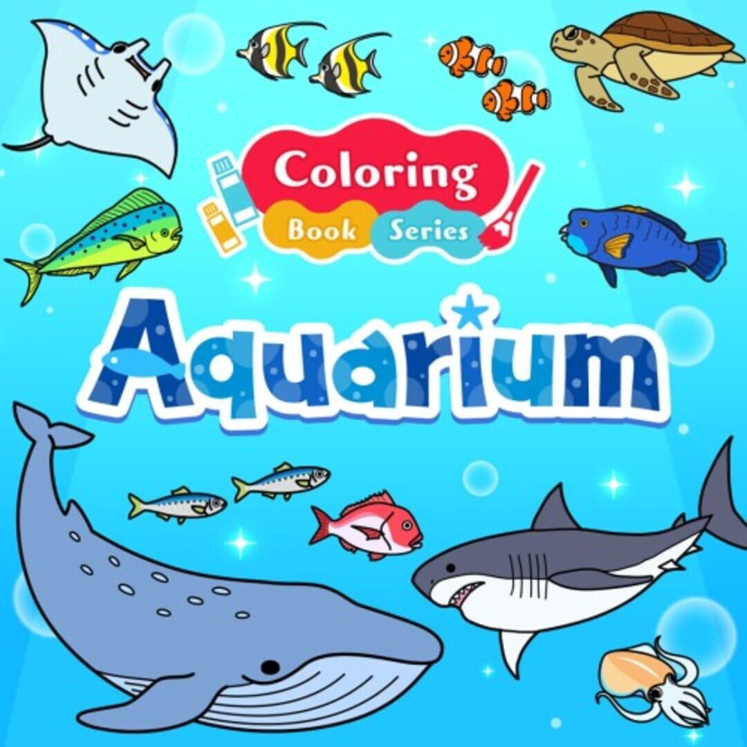 Capa de Coloring Book Series: Aquarium