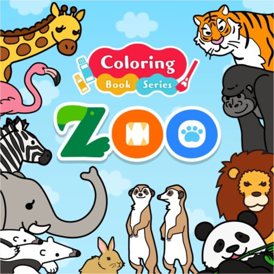 Copertina di Coloring Book Series Zoo