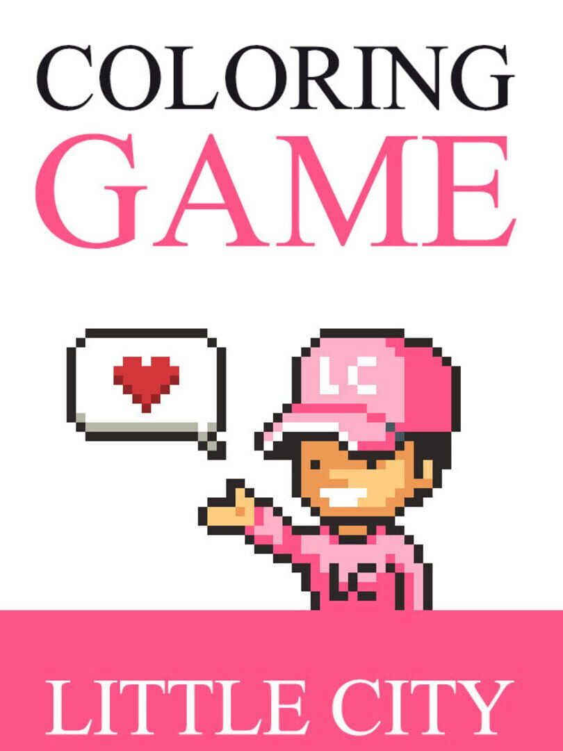 Coloring Game: Little City Cover