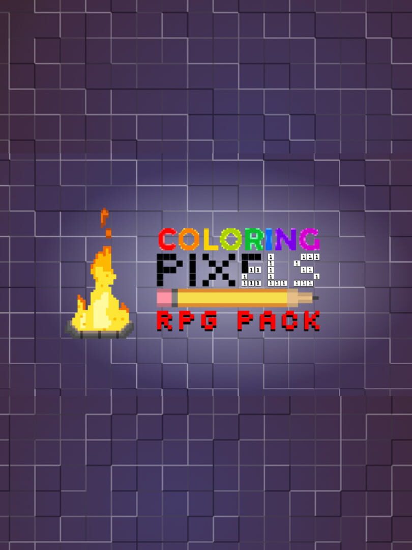 Coloring Pixels: RPG Book Kapağı