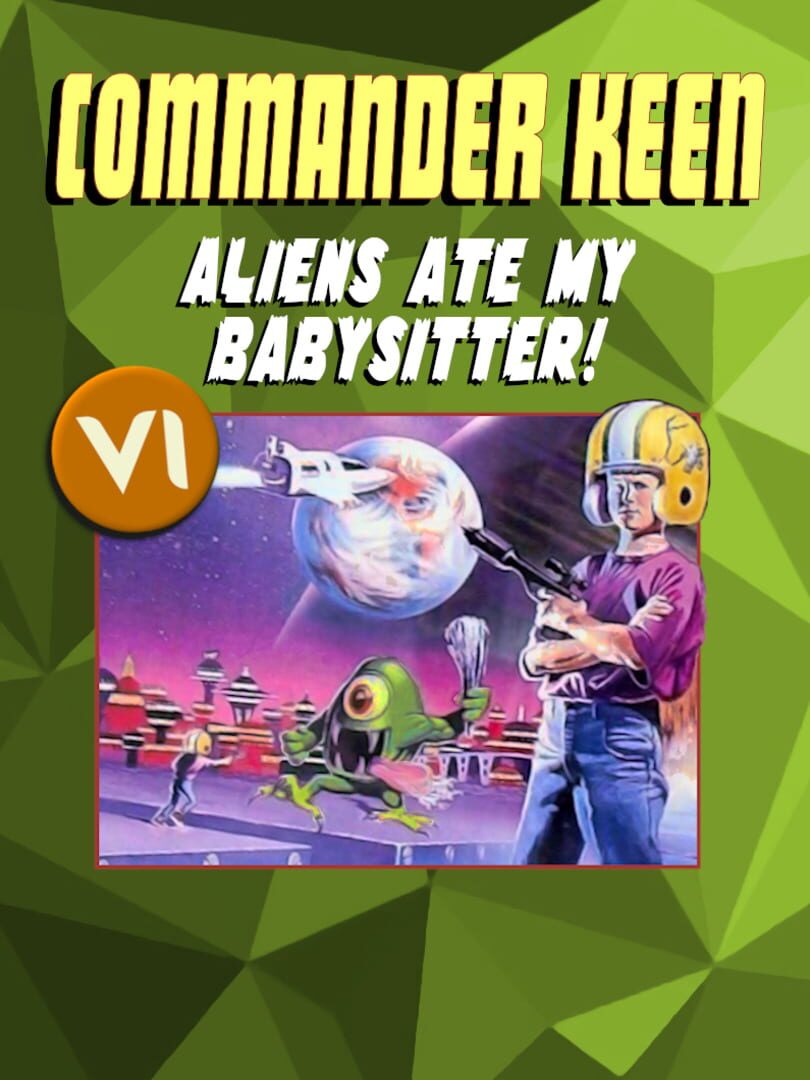 Copertina di Commander Keen - Aliens Ate My Baby Sitter!