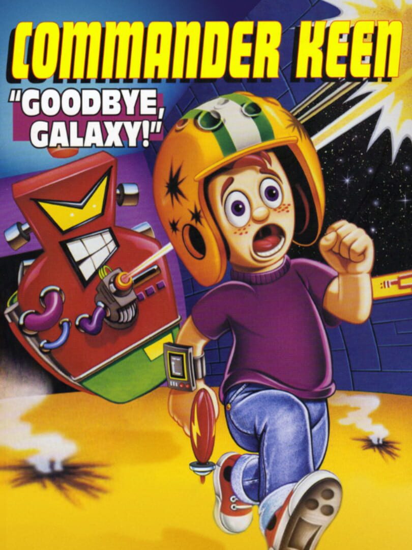 Commander Keen: Goodbye Galaxy! 커버