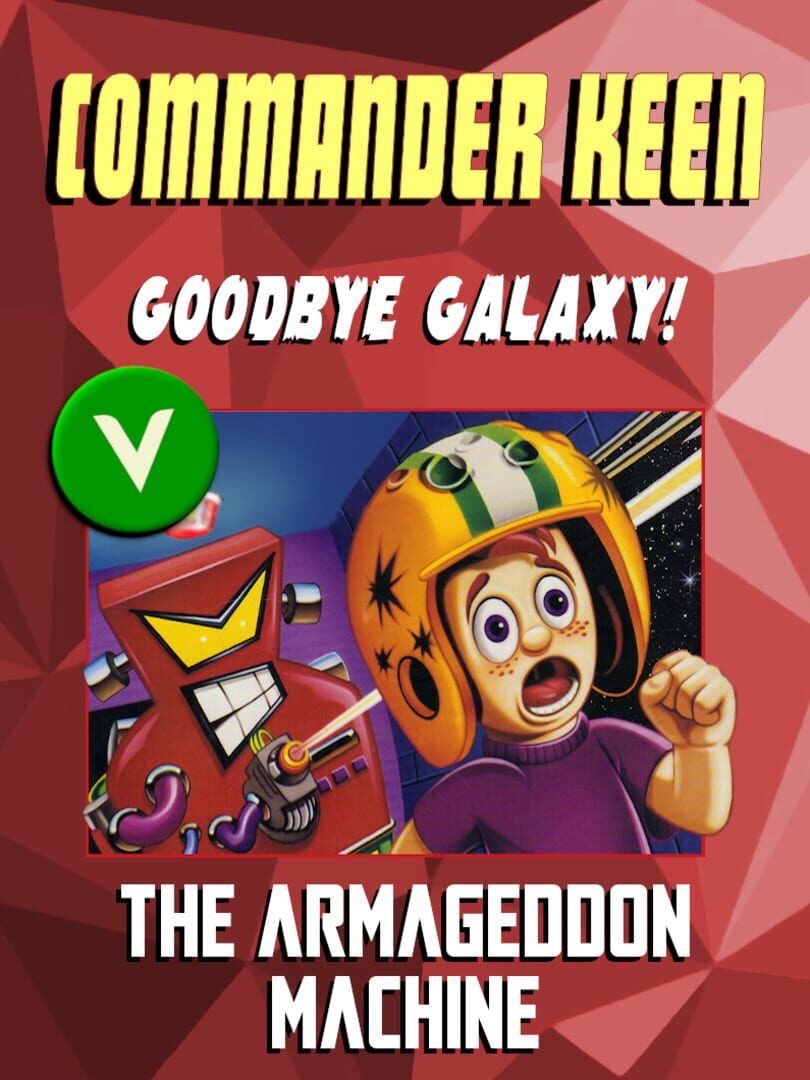 Copertina di Commander Keen in Goodbye, Galaxy!: The Armageddon Machine