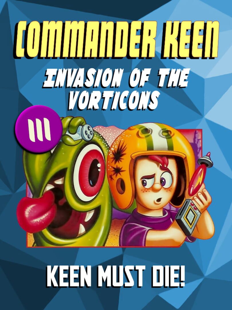 Copertina di Commander Keen in Invasion of the Vorticons: Keen Must Die!
