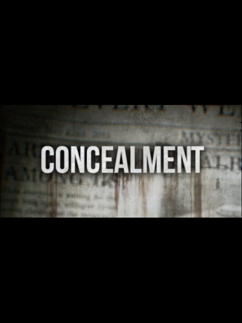 Portada de Concealment