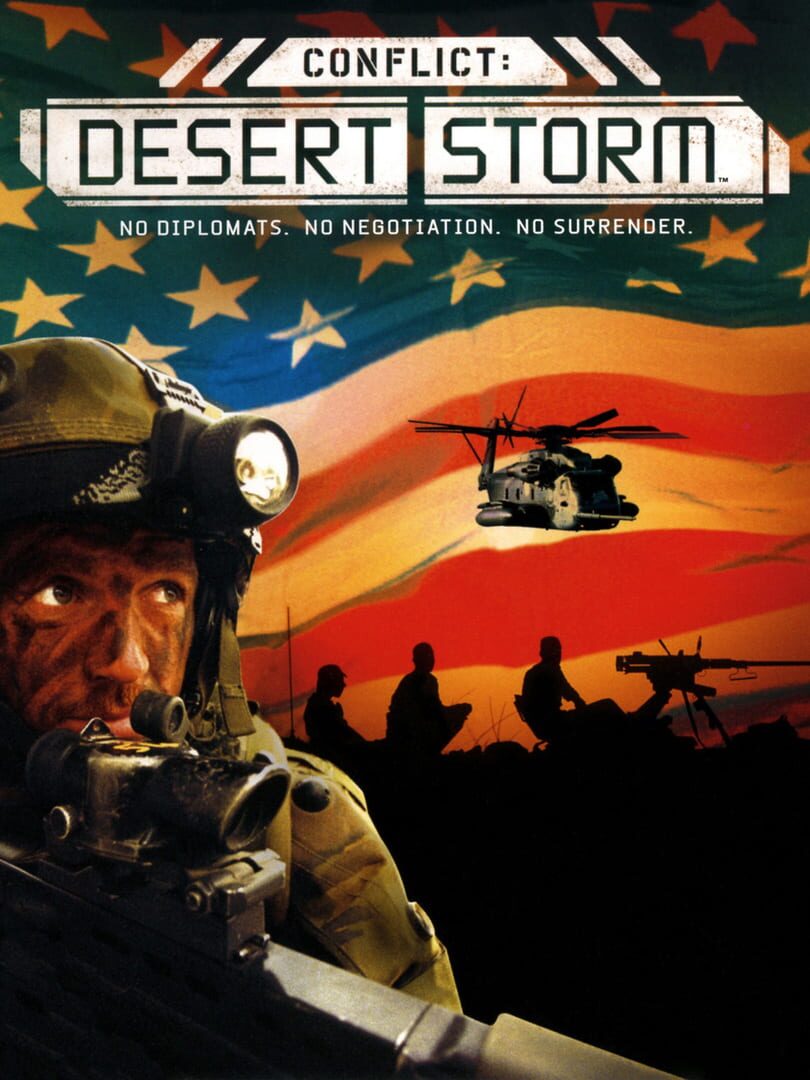 Capa de Conflict: Desert Storm