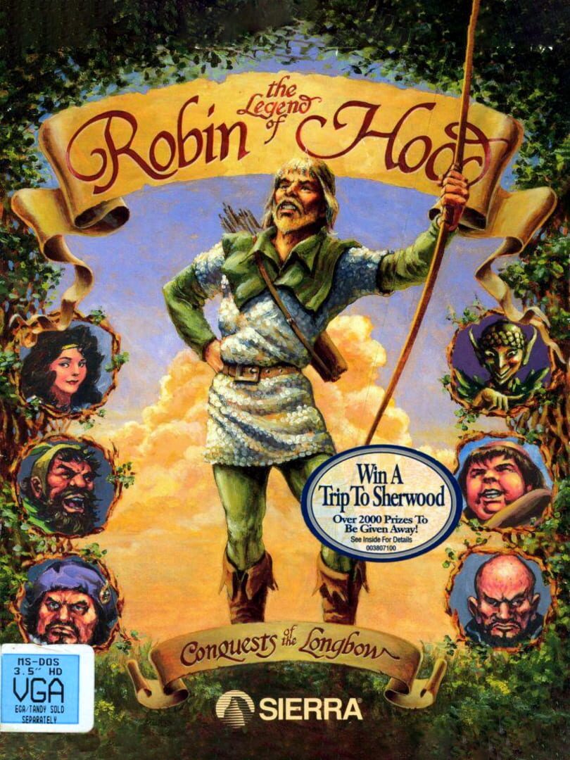 Conquests of the Longbow: The Legend of Robin Hood Cover