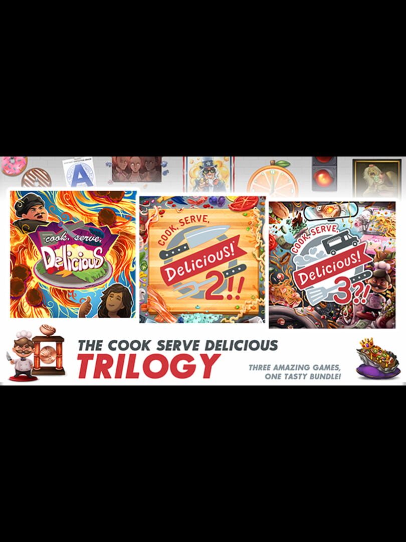 Cook, Serve, Delicious, Trilogy! 커버