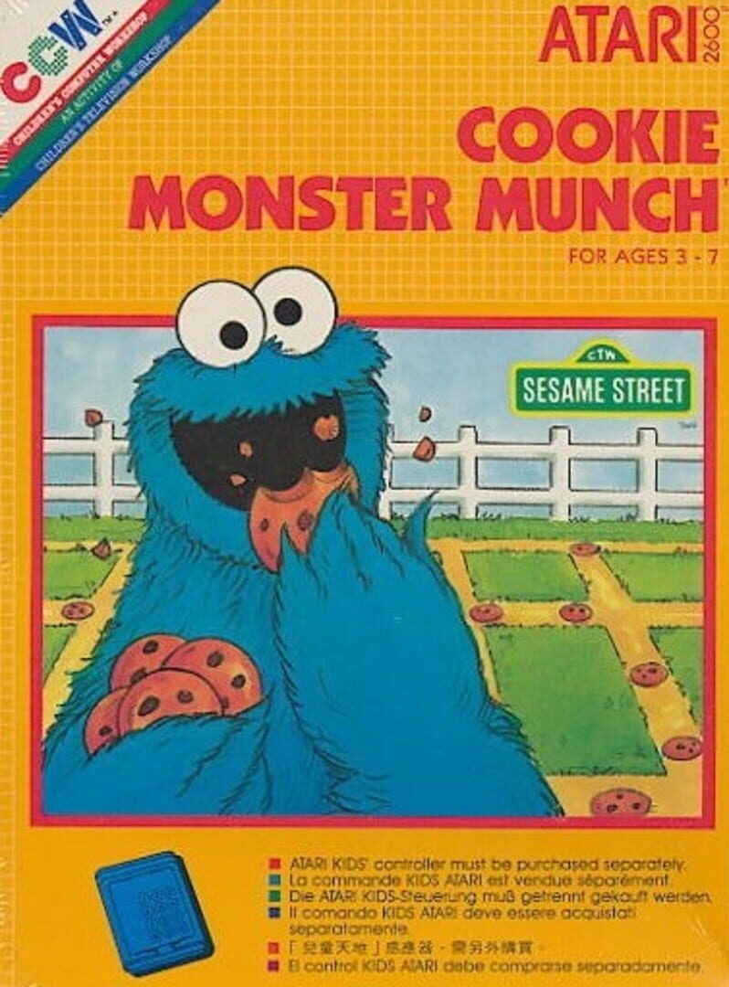 Capa de Cookie Monster Munch