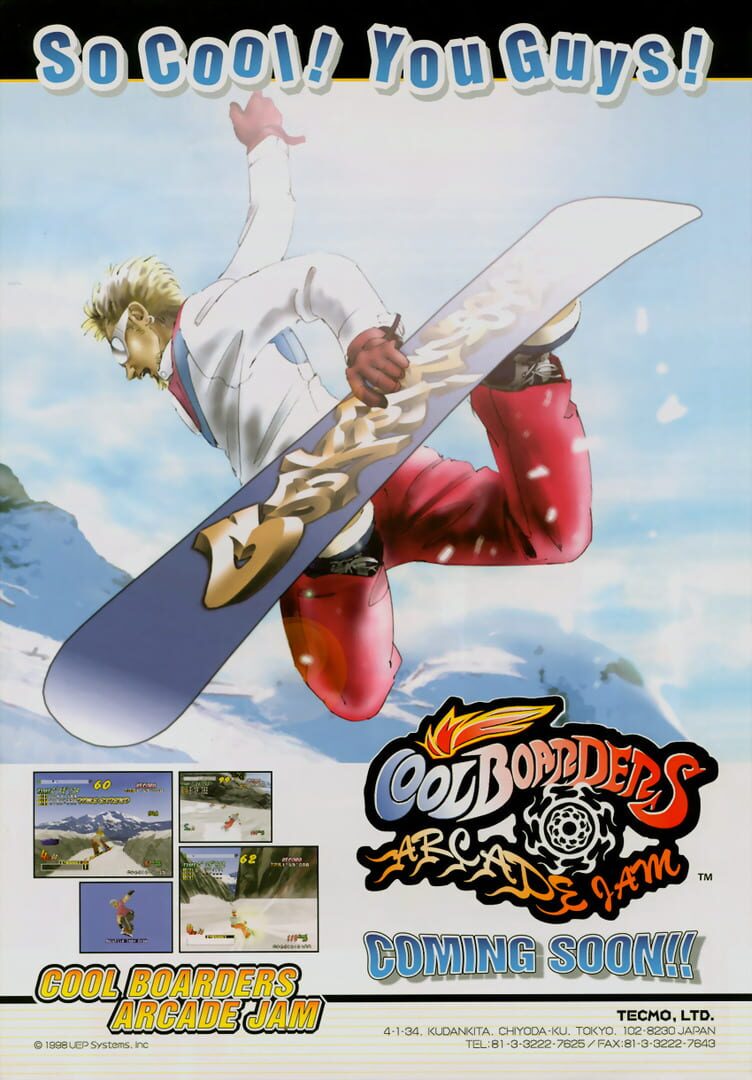 Couverture de Cool Boarders Arcade Jam