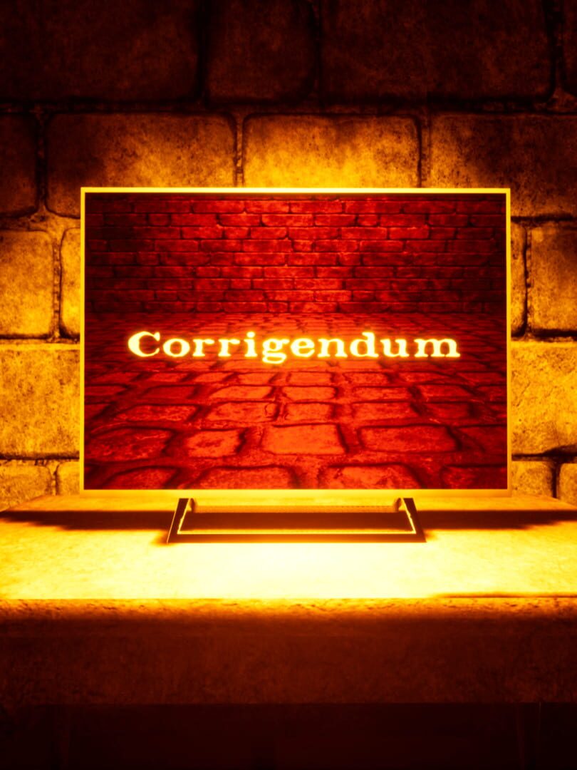 Corrigendum Cover