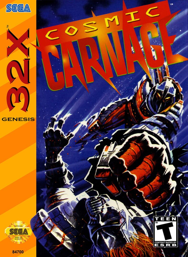 Copertina di Cosmic Carnage