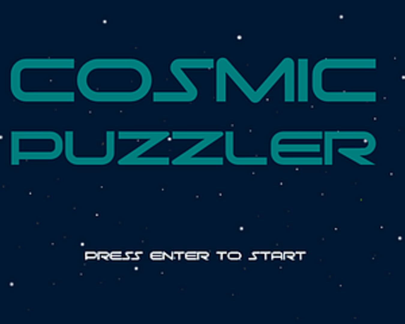 Cosmic Puzzler Cover