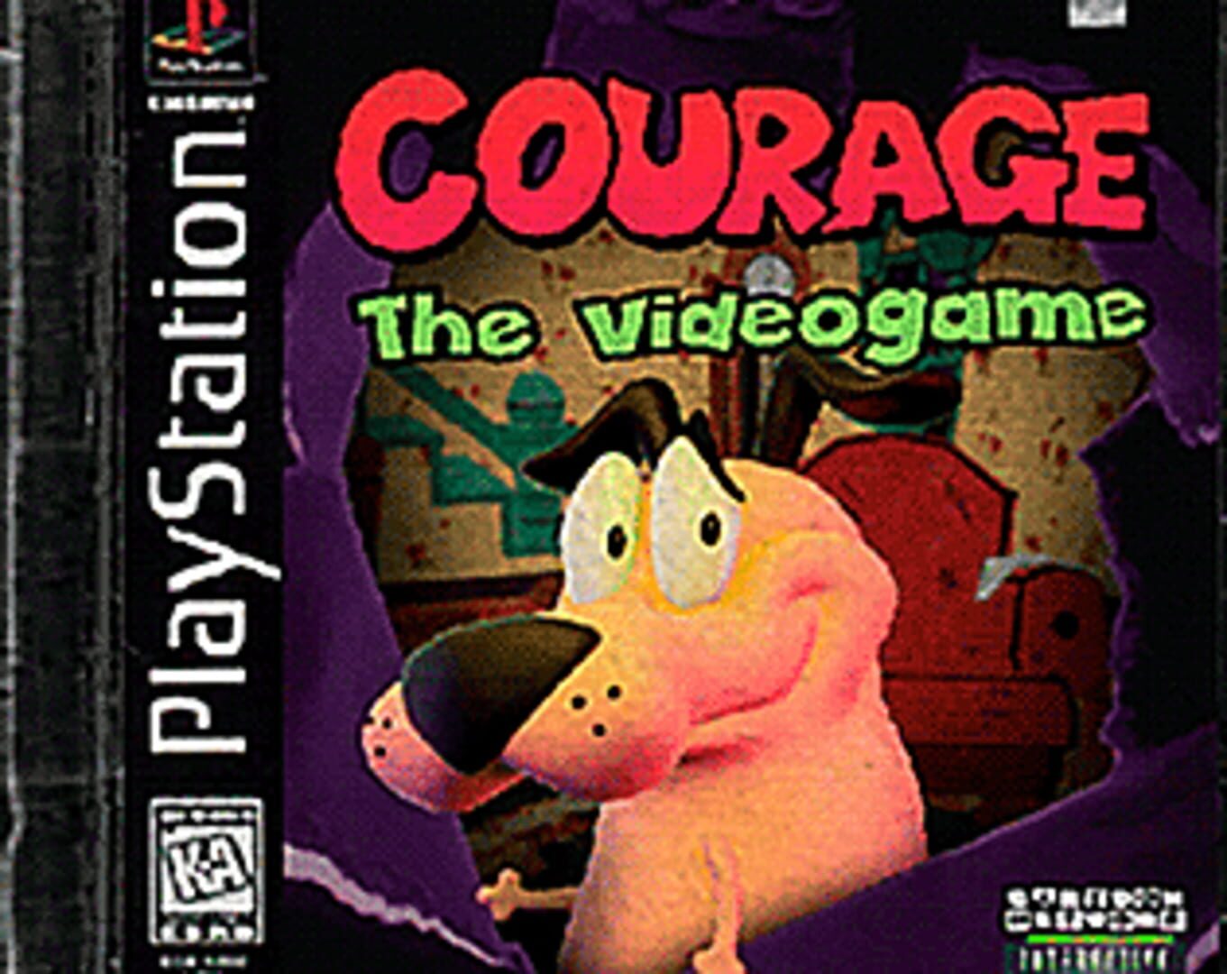 Courage: The Videogame Cover