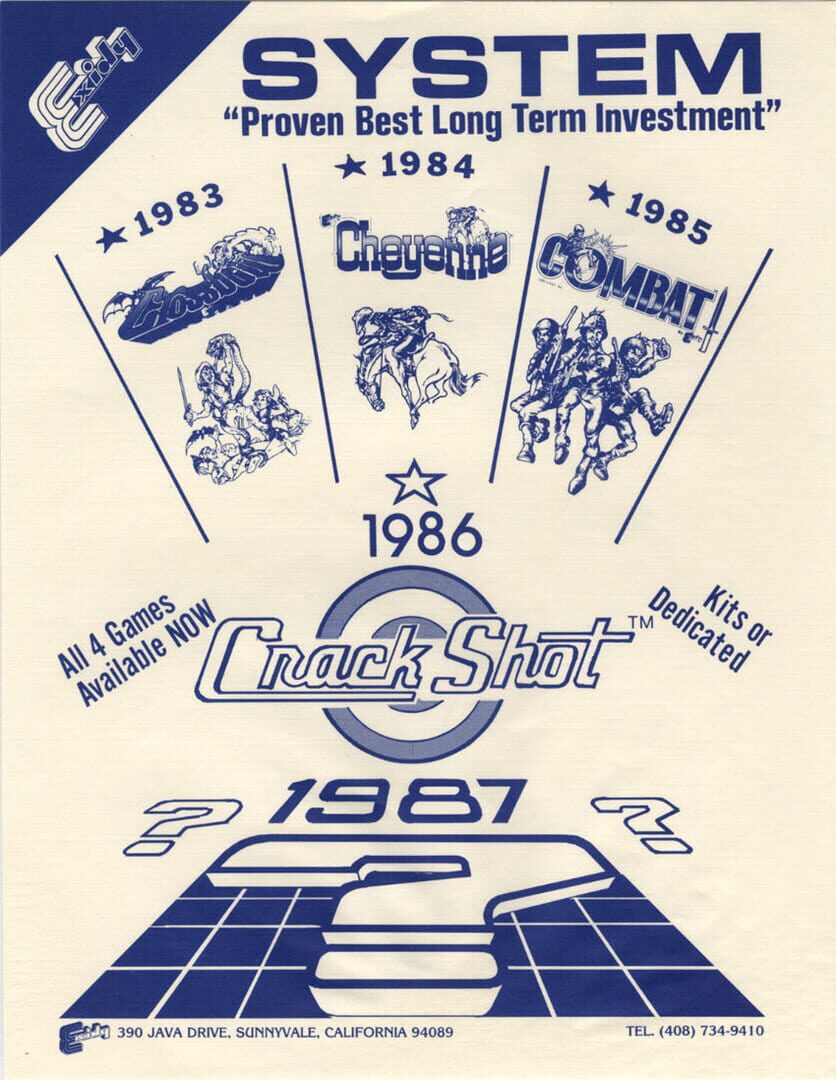 Copertina di Crackshot